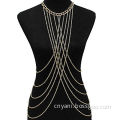 Gold Plated Body Jewelry Chain, Fashionable, Handmade, OEM Orders are WelcomeNew